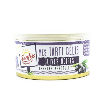 Tarti Delis Olives Noires 125 G