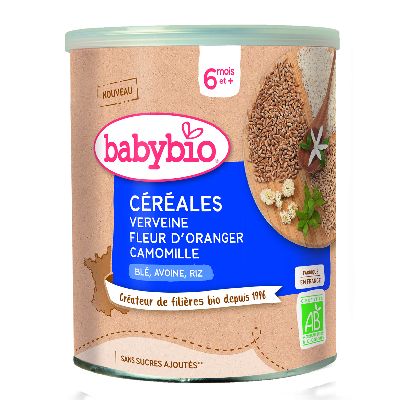 Babybio 3 Cereales Et Plantes 220g 6 Mois – Satoriz Thoiry